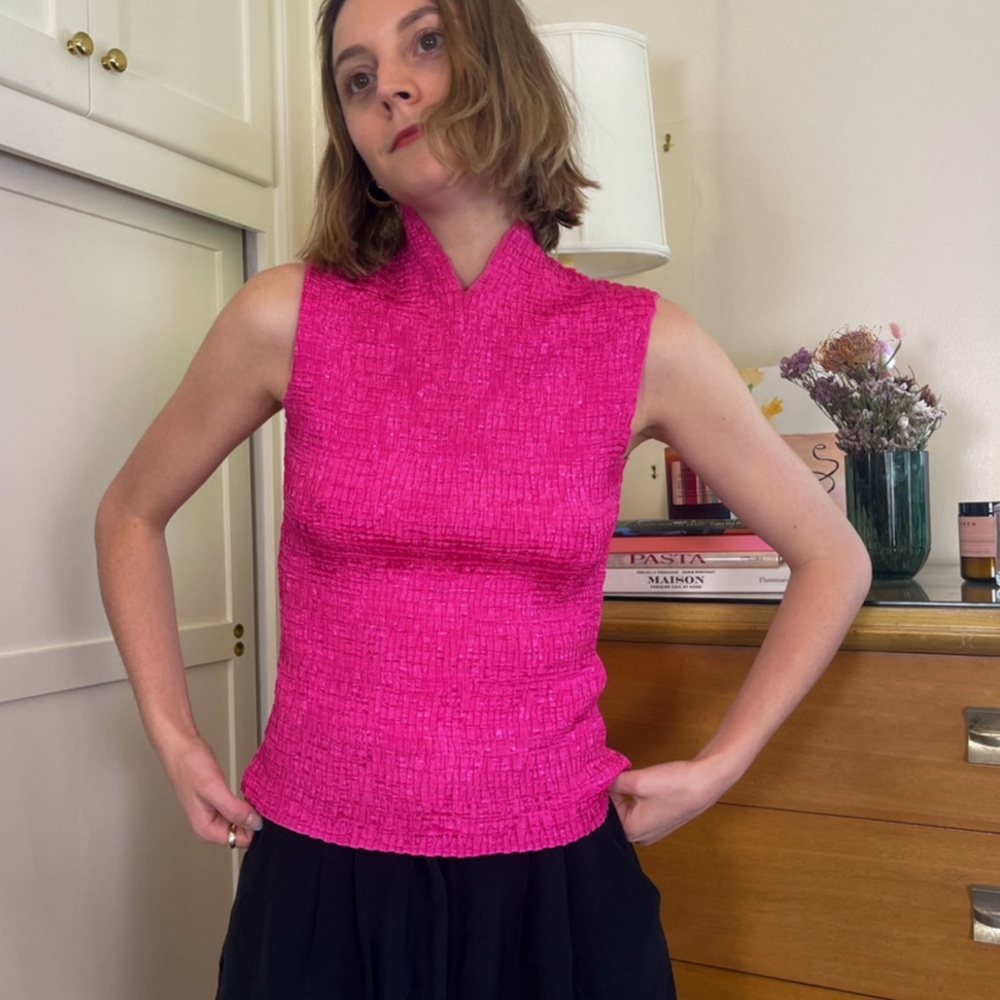 VTG Hot Pink Tank